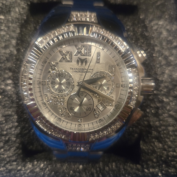 Technomarine Other - Technomarine Silver and Blue Men's Watch With Tags